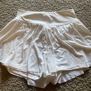 Flowy spandex shorts